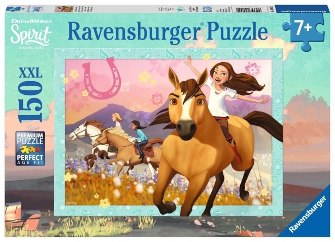 Ravensburger puzzle Spirit: Voľnosť vo vetre XXL 150 dielikov