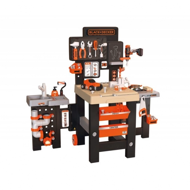 Smoby Black & Decker mega dielňa pre malých kutilov
