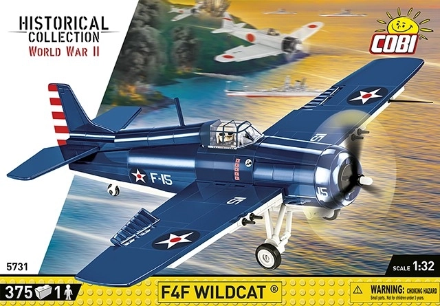 Cobi WWII Grumman F4F Wildcat Stavebnica