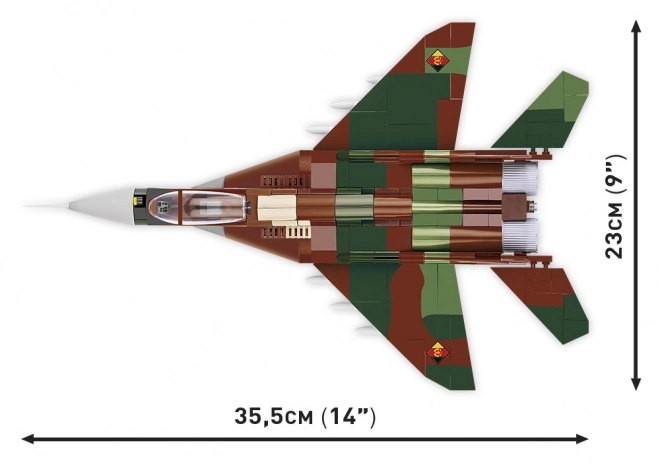 Cobi MiG-29 ozbrojené sily Východné Nemecko model 1:48