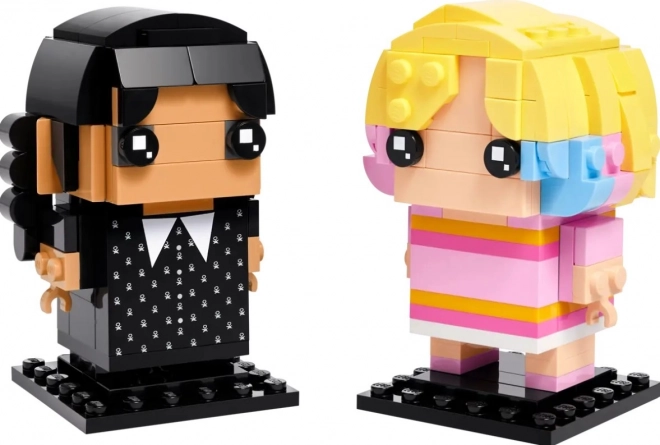 Stavebnica BrickHeadz Wednesday a Enid