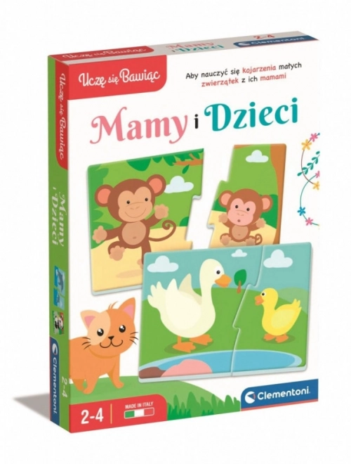 Clementoni: Vzdelávacie hry - Mamy a deti