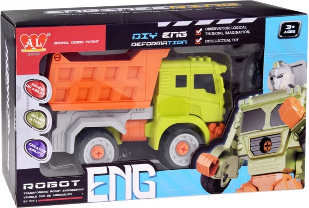 Dve hračky v jednej: auto aj robot