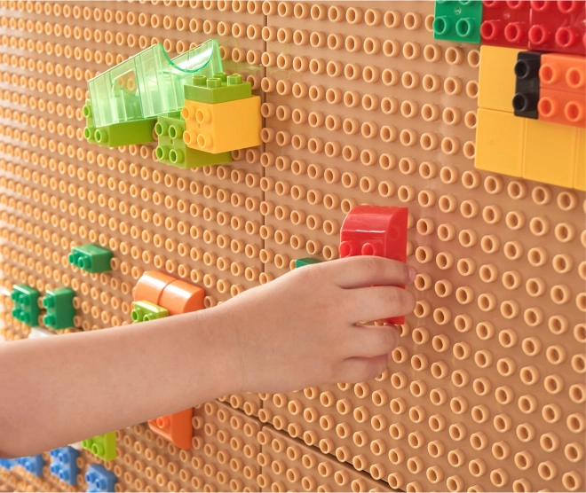 Stavebnica MASTERKIDZ STEM s 563 dielmi a 4 nástavcami na panel