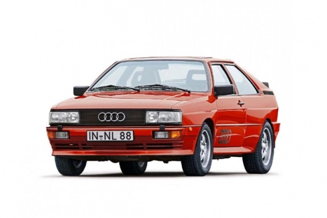 Plastikový model Audi Quattro 1/24