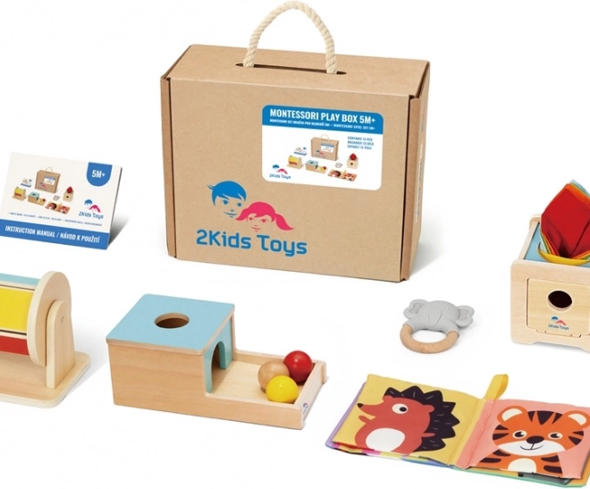 Montessori súprava hračiek pre deti od 5 mesiacov