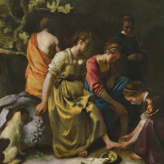 Poznámkový kalendár Johannes Vermeer 2026