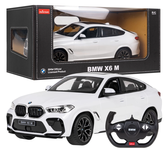 R/C BMW X6 M 1:14 RASTAR – Biele