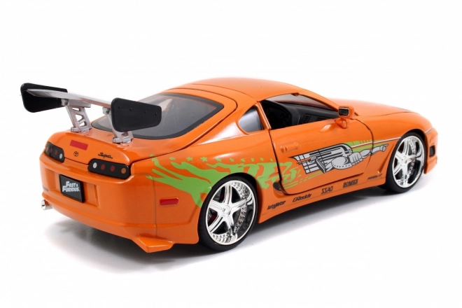 Rýchlo a zbesilo Auto 1995 Toyota Supra s Figúrkou Brian O’Conner