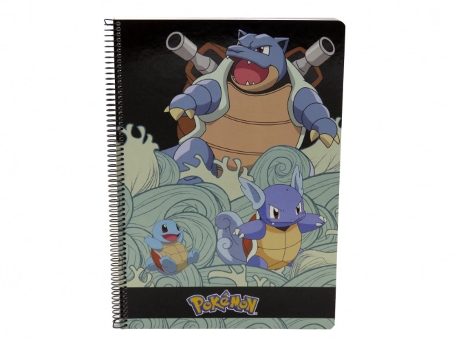 Pokémon A4 blok krúžkový - Squirtle