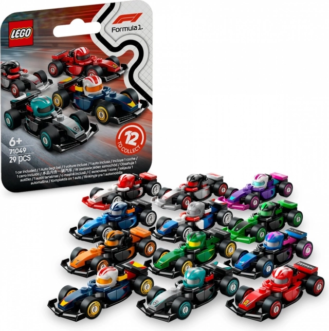 Zberateľské auto F1 LEGO 71049 (displej 36 ks)