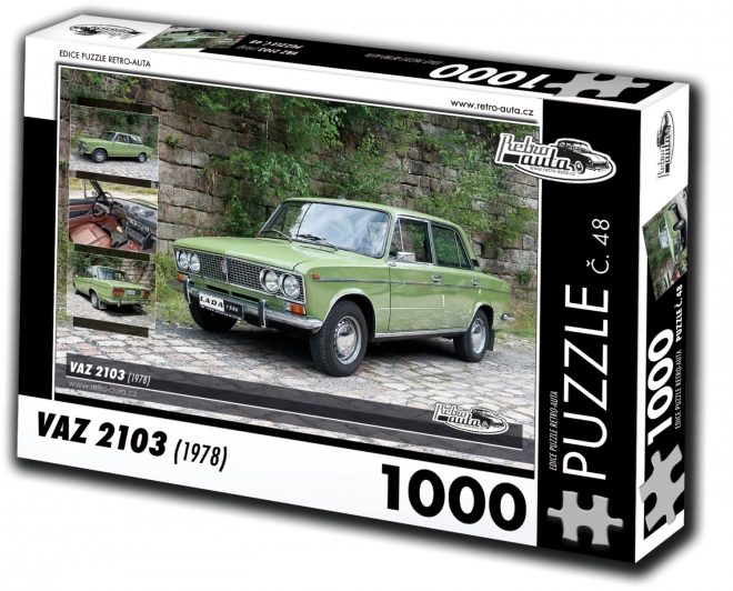 Puzzle Retro Auta Vaz 2103