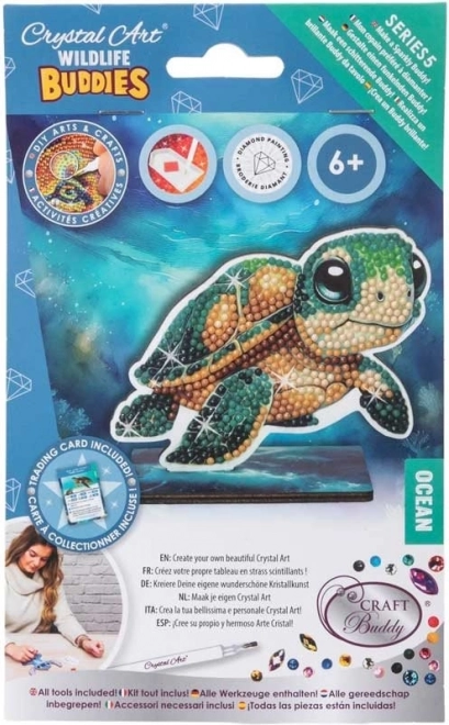 Diamantové maľovanie Oceán: korytnačka