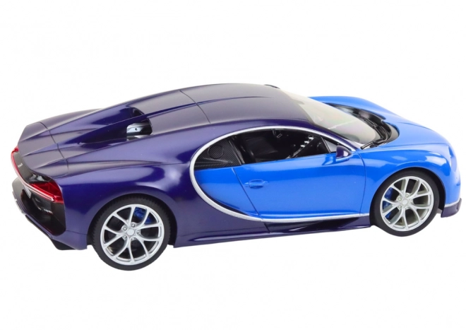 Diaľkové ovládanie RC 1:14 Bugatti Veyron Chiron Modré