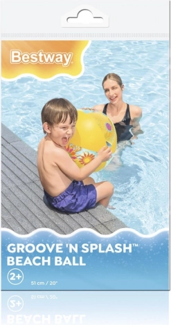 Nafukovacia lopta žltá 51 cm Bestway