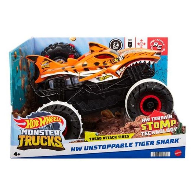 Hot Wheels RC Monster Truck Tiger Shark