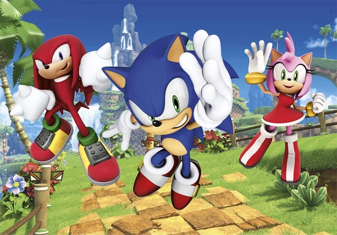 Puzzle Ježko Sonic 3x48 dielikov