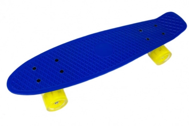 Svetelný skateboard s kolieskami