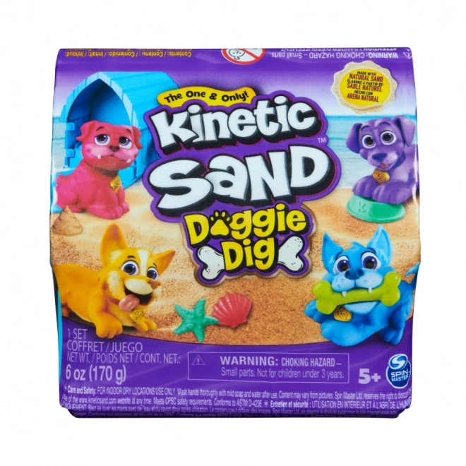 Kinetic Sand Psík v Búde