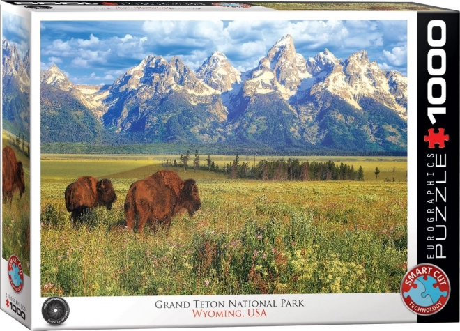 Puzzle Národný park Grand Teton 1000 dielikov