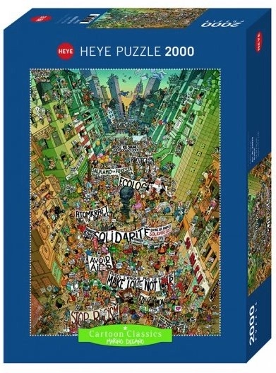 Puzzle Protest 2000 dielikov