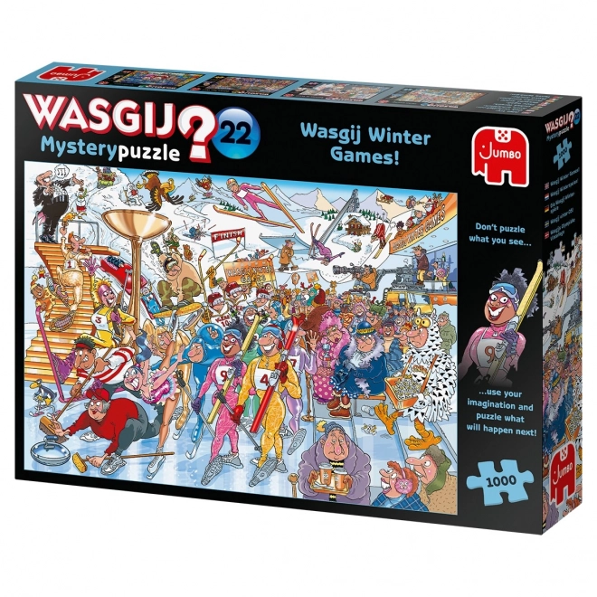 Jumbo Puzzle Wasgij Mystery 22: Zimné Wasgij hry