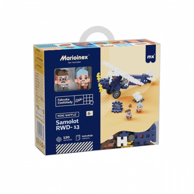 Kocky Mini Waffle Wedel - Lietadlo RWD-13 120 dielov
