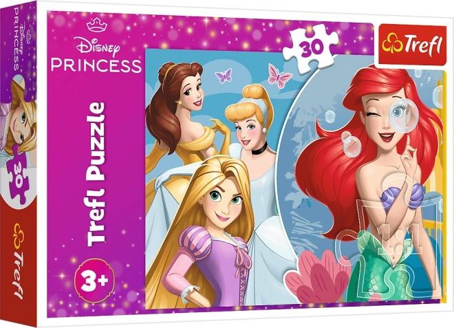 Puzzle 30 dielikov Krásny deň Disney princezien