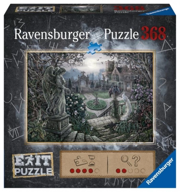 Ravensburger - Puzzle EXIT: Polnoc v záhrade 368 dielikov