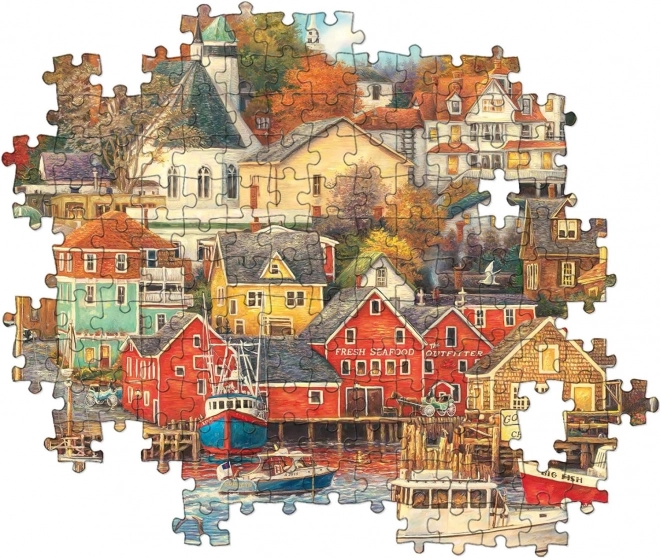 Clementoni Puzzle Prístav dobrých časov 1500 dielikov