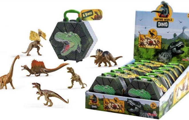 Figúrky dinosaurov 8-9 cm, sada 6 ks
