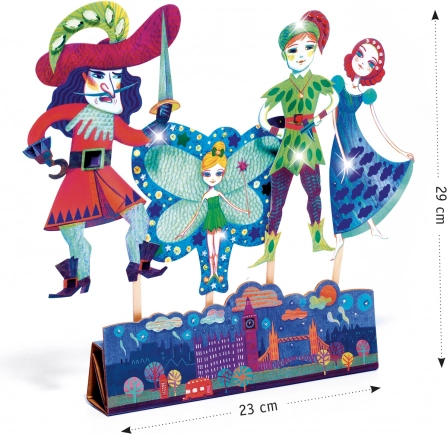 DIY Bábky Peter Pan od Djeco