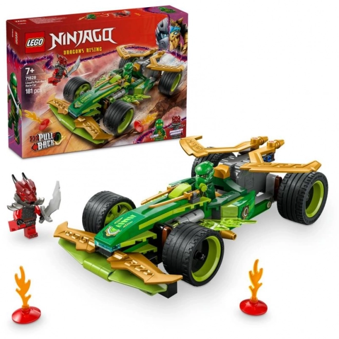 Lego Ninjago Lloydov závodný automobil s naťahovacím pohonom