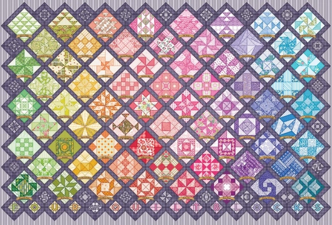 Cobble Hill puzzle Vyšívané deky 2000 dielikov