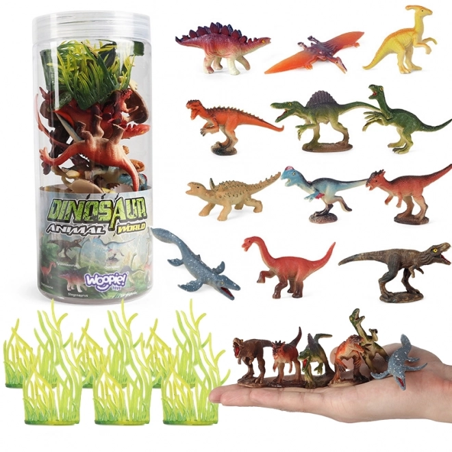Súprava figúrok dinosaurov WOOPIE