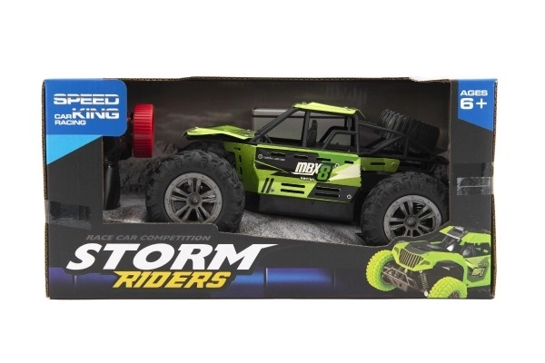 Terénne RC buggy auto zelené 22 cm