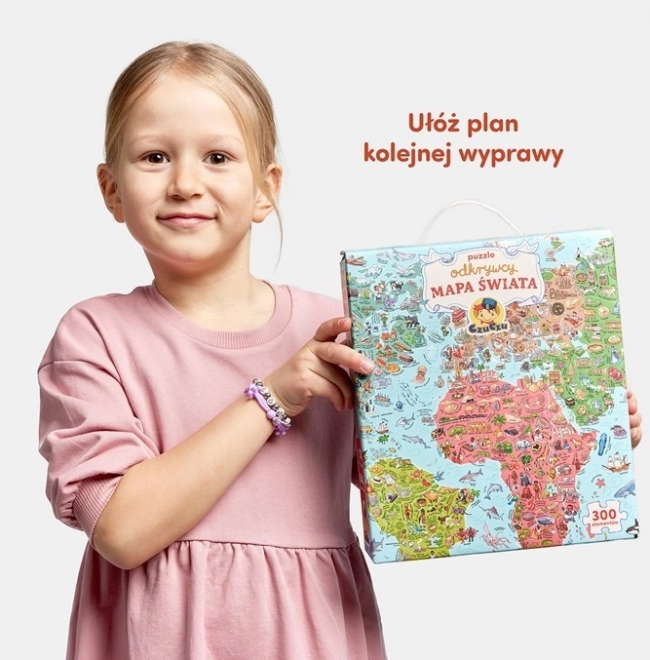 Puzzle objaviteľov - Mapa sveta