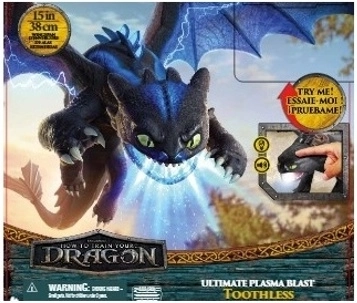 Ako si vycvičiť draka Bezzubka so zvukovými a svetelnými efektmi