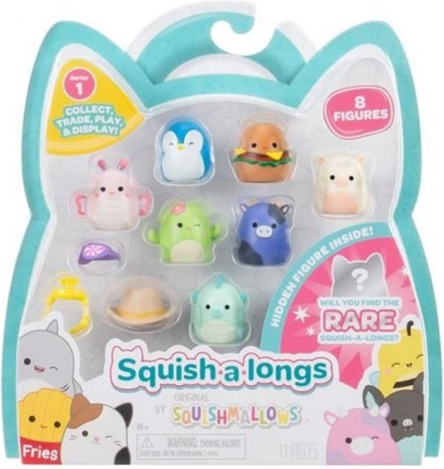 Squish A Long sada 8 figúrok W2