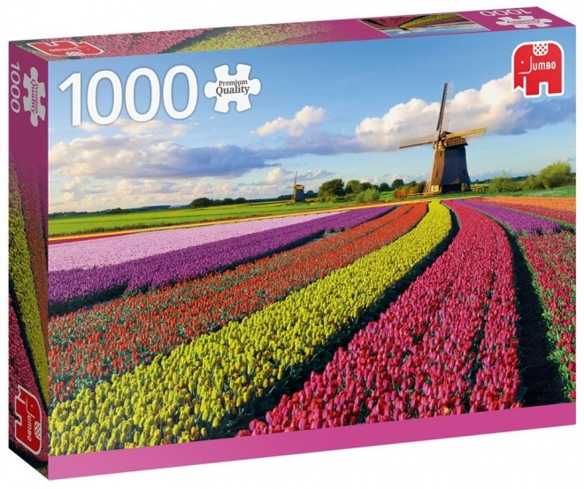 Puzzle Tulipánové Pole 1000 Dielikov