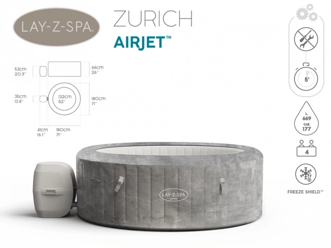 Bestway Lay-Z-Spa Zurich