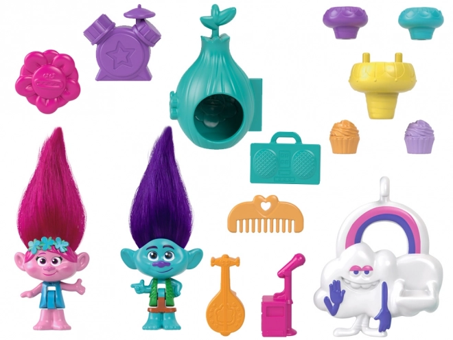 Polly Pocket Trolls Domček Poppy