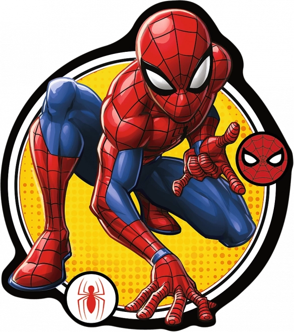 Drevené puzzle junior Spiderman 50 dielikov