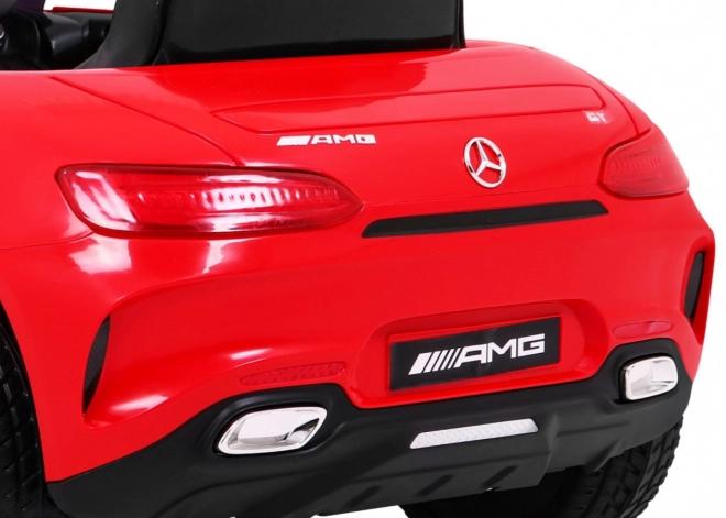 Mercedes Benz GT na batériu pre deti - Červený