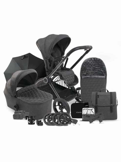 Kočík iCandy Core svetlosivý - kompletný set
