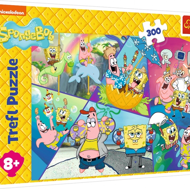 Puzzle SpongeBob v Bikini Bottom 300 dielikov