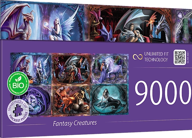 TREFL Puzzle Fantastické bytosti 9000 dielov