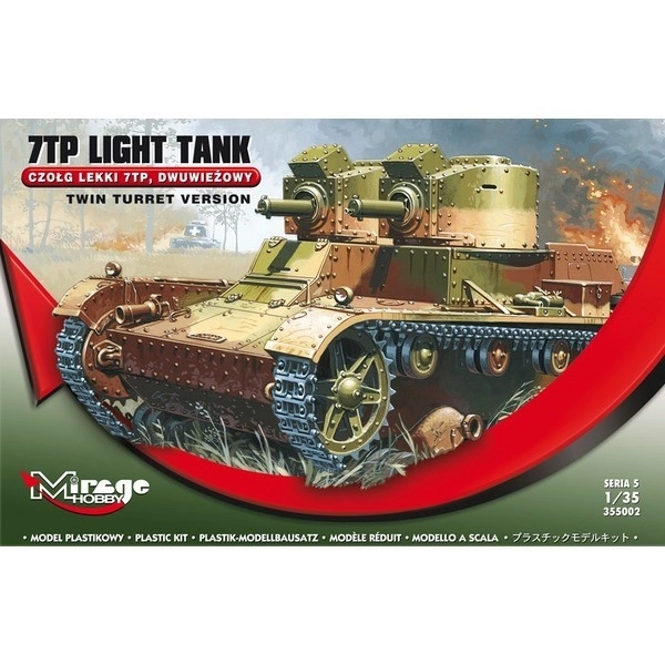 Plastikový model tanku 7TP