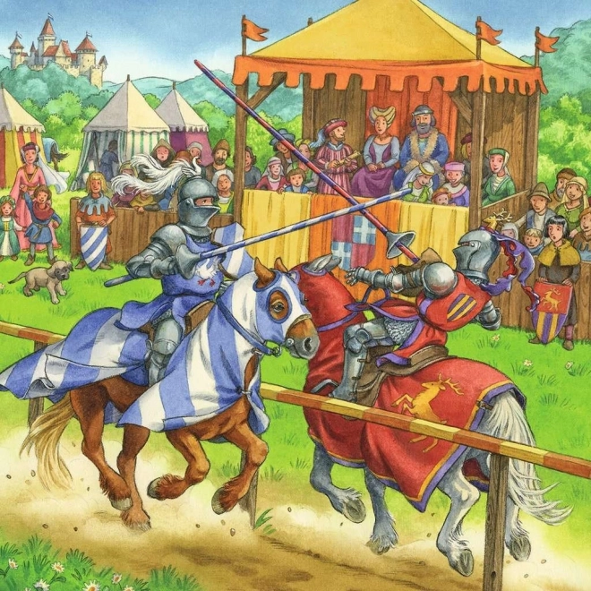 Napínavý rytiersky turnaj