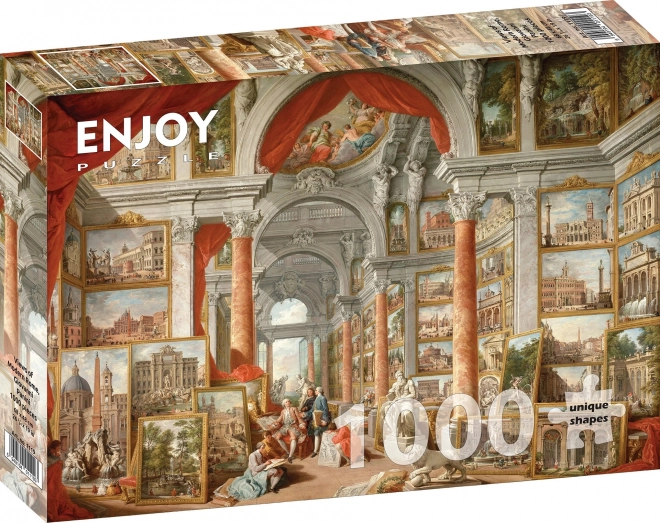 Enjoy puzzle pohľad na moderný Rím 1000 dielikov